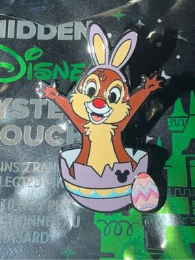 New 2026 Disneyland Wave A Hidden Mickey Dale Spring Easter Egg Pin